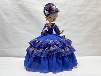 フランス人形 レプリカ 昭和当時物 レトロ人形／フランス人形／昭和レトロ／身長約51㎝／当時物